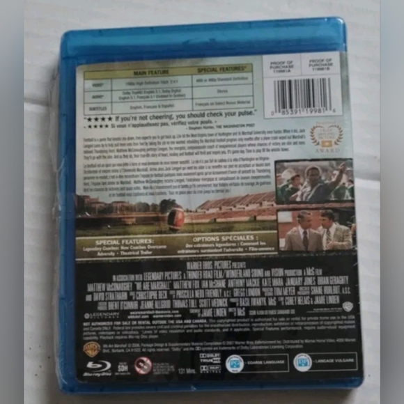 We Are Marshall (Blu-ray Disc, Canadian) Bilingual - Picture 2 of 5